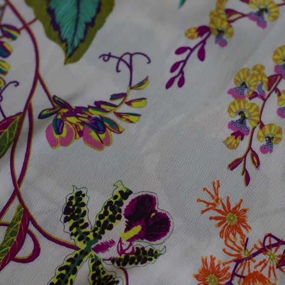 H&M floral blouse (EUR 34/US 4) - Picture 4 of 6